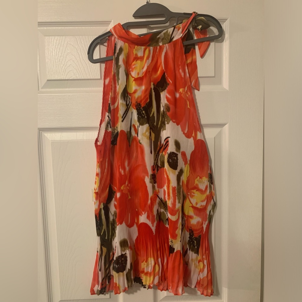 Sere Nade Size 3X Multicolor Sleeveless Blouse